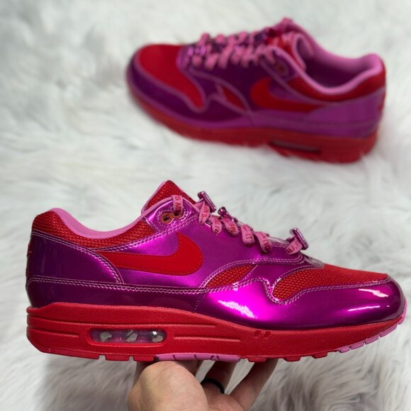 Nike Other - Nike Air Max 1 PRM Valentine’s Day Playful Pink Mens Shoes HV2301-600 NEW Multi